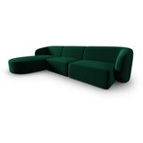 Milo Casa Zelena baršunasti kutna garnitura (s lijevim kutom/s ležaljkom) Paolo – | shoptok.hr