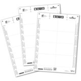 Durable Pole za napise BADGEMAKER, za VxŠ 60 x 90 mm, DE 800 kosov, bele | Shoptok.si