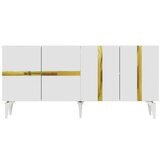 Hanah home vania - white, gold whitegold console | ePonuda.com