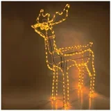 Dekorativna rasvjeta, LED 3D figura, jelen - ROPE 1