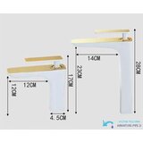  Čudovita zlata armatura za kopalnico | Pipa EYN GU2239 - 28 cm Cene