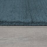 Flair Rugs Modra ročno tkana volnena preproga 120x170 cm Textured Wool Border – | Shoptok.si