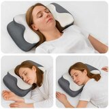  Jastuk s jastukom Bijelo 60 x 37 x 13 cm Poliester | shoptok.hr