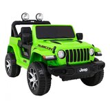  Licenciran avto na akumulator Jeep Wrangler Rubicon 4x4 - zeleni | Shoptok.si