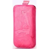 Torbica INDIGO Wash velikost M roza - žepek za telefon, dimenzije telefona do 115 x 62 x 12mm