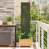 Privatnost u vrtu Cvjetni Maslinovo zelena 32 x 140 cm | shoptok.hr