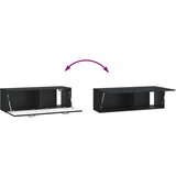 TV Omarica za TV, ki jo lahko montiraš na steno Črna, (5000220568) | Shoptok.si