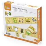 Viga Set od 35 drvenih pločica za učenje bež boje Cijene