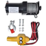12 V Električni vinč s daljinskim upravljačem nosivosti 907 kg | shoptok.hr