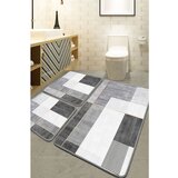  Pendor - Grey Grey Bathmat Set (3 Pieces) | ePonuda.com