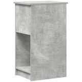 TOWER stalak za računalo s ladicom boja betona 35x45x77 cm | Shoptok.si