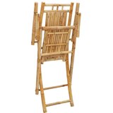  Sklopive vrtne stolice 2 kom 53 x 66 x 99 cm od bambusa | shoptok.hr