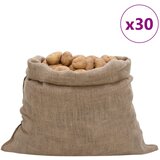 vidaXL Vreče iz jute 30 kosov 100x110 cm 100 % juta 220 gsm | Shoptok.si