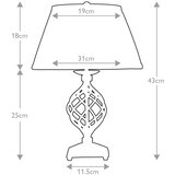 Elstead BELFRY-TL - Stona lampa BELFRY 1xE27/60W/230V | Eponuda.com