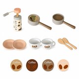  Drveni dječji aparat za kavu Barista - rozi | Shoptok.si