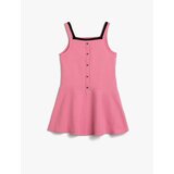 Koton Tweed Strap Dress with Button Detail | shoptok.hr