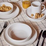 Tognana Plitev krožnik Edge 27cm / bel / porcelan, (5000199204) | Shoptok.si