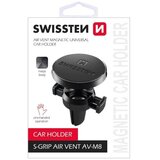 Swissten držač za mobitel, metalni, magnet, za ventilaciju S-GRIP AIR VENT AV-M8 | shoptok.hr