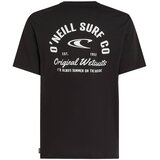O'neill Majica 'Surf Co' črna / bela | Shoptok.si