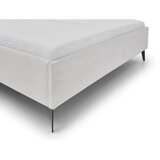 Meise Möbel Bež zakonska postelja s prostorom za shranjevanje z letvenim dnom 200x200 cm Paulo – | Shoptok.si