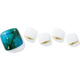 OHORA Semi Cured Gel Pedicure Strips P Tide Pool Naljepnice za nokte za stopala nijansa PD-028 1 kom | shoptok.hr