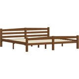  Za krevet od masivne borovine boja meda 200 x 200 cm | shoptok.hr