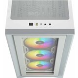 Corsair icue 4000X rgb mid tower belo kućište