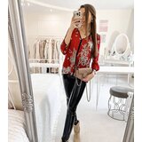 Gemre Red patterned shirt Salois | Shoptok.si