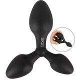 Black Velvets Training Triple Butt Plug Black Cijene