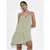 Noisy May Light Green Floral Dress Joe - Women | shoptok.hr