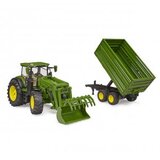 Bruder traktor J.D.7R 350 sa utov.i prikolicom 031558 | ePonuda.com