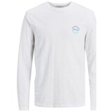 Jack & Jones Majice z dolgimi rokavi CAMISETA HOMBRE MANGA LARGA JACK JONES12189138 Bela | Shoptok.si