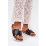 Boto Women's Cork Platform Slippers With Decorative Detail Black Vessira | shoptok.hr