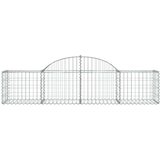  Lučne gabionske košare 13 kom 200x50x40/60 cm pocinčano željezo | shoptok.hr