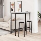  Stol Siva Sonoma 100 x 40 x 100,5 cm Inženjerska drva i čelik | Eponuda.ba