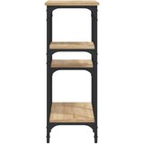  Konzolni stolić Sonoma hrast 80x29x75 cm Konstruirano drvo | shoptok.hr