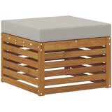  Set vanjskih sofa 4 kom. Prirodna i svjetlosiva | shoptok.hr