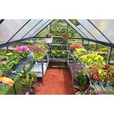 x Rastlinjak Palram Hybrid (185 x 310 x 208 cm, črn) | Shoptok.si