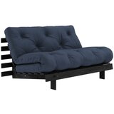 Karup Design Temno modra raztegljiva sedežna garnitura 140 cm Roots Black Night – | Shoptok.si