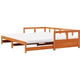  Dnevni krevet na razvlačenje s madracima 90x190 cm od borovine | Eponuda.com