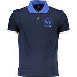 La Martina MEN&#39;S SHORT SLEEVE POLO BLUE Cene