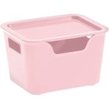 Tontarelli škatla/zaboj Bella 18X14X11 cm (L), s pokrovom, roza, 3462932 | Shoptok.si