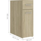 Ormarić za lijekove boja hrasta sonome 20 x 45,5 x 60 cm drveni | Eponuda.ba