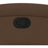  Naslonjač od tkanine smeđi | shoptok.hr