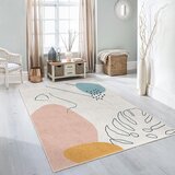 Mila Home kremno bel pralen tekač 80x200 cm abstract shapes – | Shoptok.si