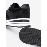 Shelvt Modern black sneakers with shimmering inserts | shoptok.hr