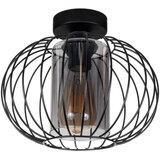  Plafonski luster CORRINI 1xE27/60W/230V prečnik 25 cm crna/siva | Eponuda.com