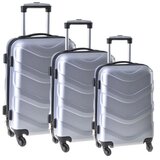  rome, kofer, set 3 komada, abs, siva ( 100124 ) Cene