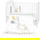 Kikka Boo posteljina sa ogradicom 6 pcs 60/120 Elephant Time ( KKB60074 ) | ePonuda.com