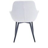 Livetastic Set Stolov Bouclé, Bela, 2-Delni | Shoptok.si